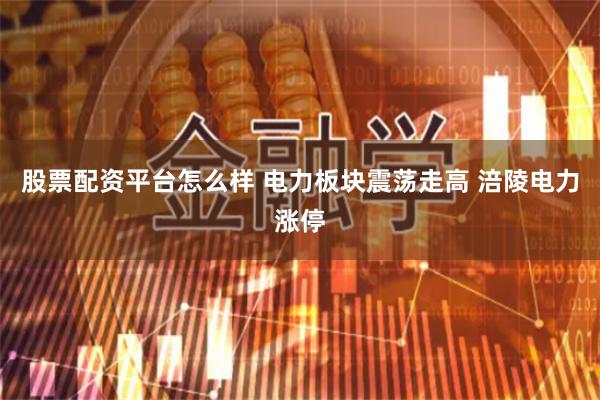 股票配资平台怎么样 电力板块震荡走高 涪陵电力涨停